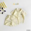 6010BHB - Bộ cotton kẻ Beemo size 1-5y