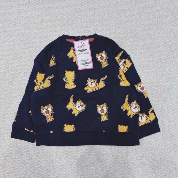 ABT31 - Áo nỉ Kiabi dòng nhí nhiều hình cho bé size 3m - 36m