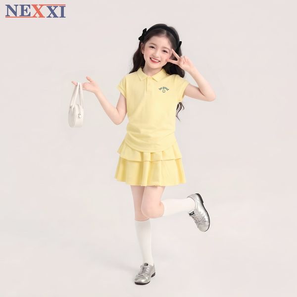 Set áo polo + chân váy Nexxi Be Good 3 màu size 6 - 14y
