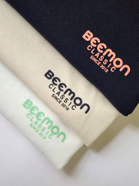 BM2602TS02 - Áo Beemon cổ tròn cotton 3 màu cho bé size 120-170