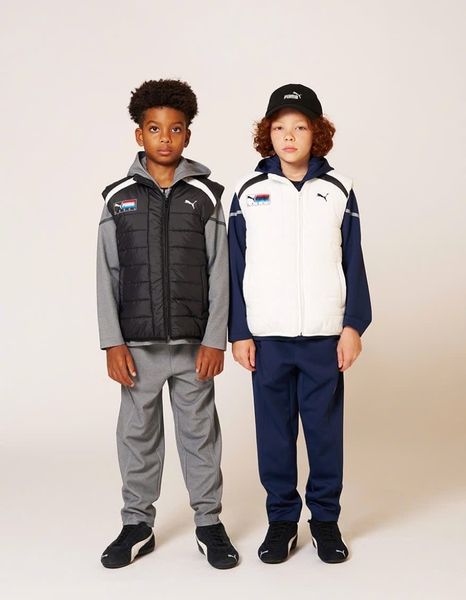 AKBT09 - Áo khoác gile phao PM  2 màu trắng/đen size 120-160