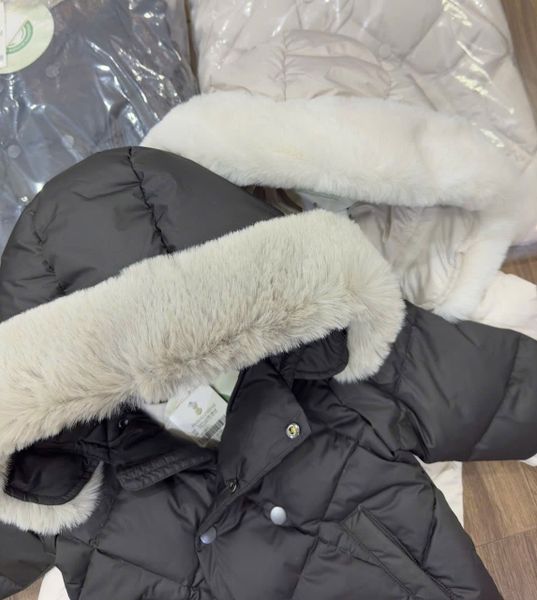 AKBT19 - Áo khoác phao lông vũ Happyland 2 màu cho bé size 90-120