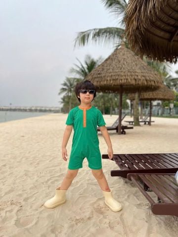 DB00034 - Bộ bơi Harifa liền thân cổ trụ nhiều màu cho bé trai size 1-6y