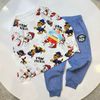 BBT22 - Bộ cotton nhiều mẫu cho bé trai size 3 - 7y