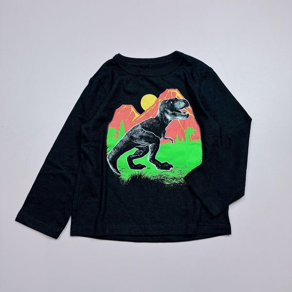 ABT114 - Áo cotton dài tay dòng nhí cho bé trai size 1-5y