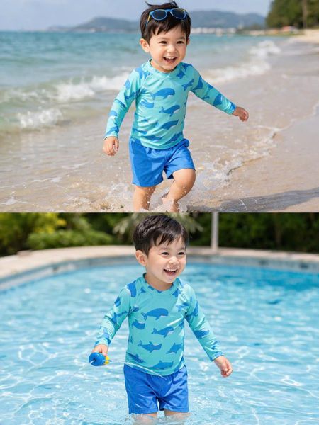 BOI01 - Bộ bơi Harifa trẻ em nhiều mẫu size 1-8y
