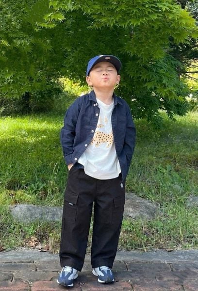 BM2605PT06 - Quần baggy Beemon túi hộp trẻ em size 120-160
