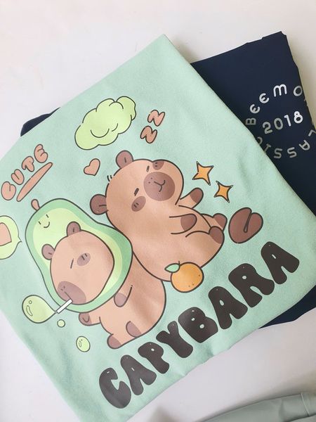 BBG35 - Bộ vải golf Bee Mon Capybara, Baby Three nhiều màu cho bé size 120-160