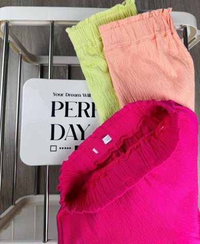 QBG28 - Quần thun mềm GGJJ 3 màu cho bé gái size 2-8y