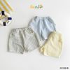 6010BHB - Bộ cotton kẻ Beemo size 1-5y