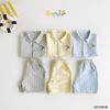 6010BHB - Bộ cotton kẻ Beemo size 1-5y