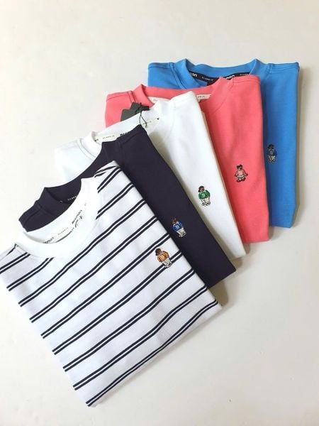 BM2606TS06 - Áo cổ tròn Beemon nhiều màu size 120-170