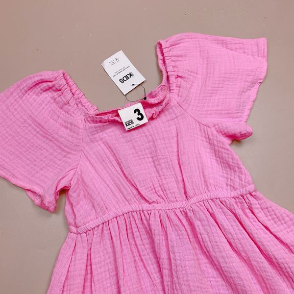 V00017 - Váy vải xô Muslin cotton on dư xịn cho bé size 2-10y