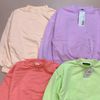 ABG43 - Áo nỉ bông Topten nhiều màu trơn tay nhún size 120 / 130 / 140