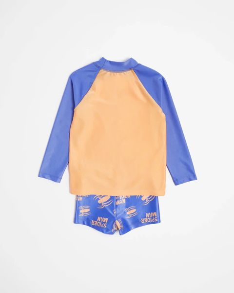 DB00015 - Bộ bơi Marvel Mario, Spiderman, Black Panther bé trai size 2-8y