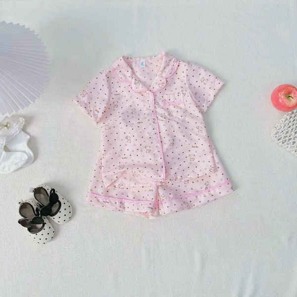 J01 - Bộ pyjama June with love cho bé gái size 1-10y