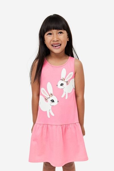 V00063 - Váy cotton sát nách nhiều màu BG size 2-10y