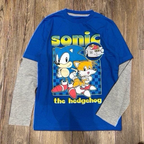 ABT24 - Áo cotton Marvel Spider Man / Sonic size 5 - 20y