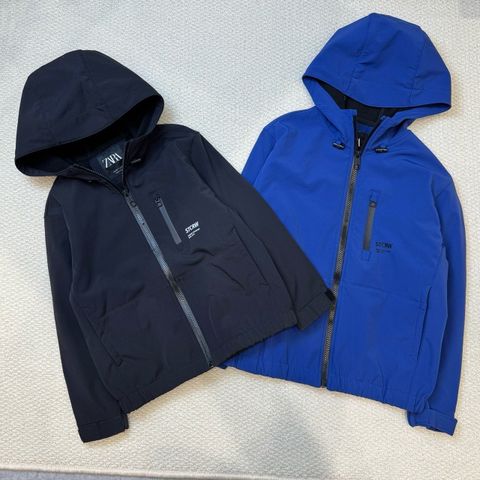 AKBT49 - Áo khoác vải kỹ thuật có lớp ngoài chống thấm nước cho bé size 6-14y