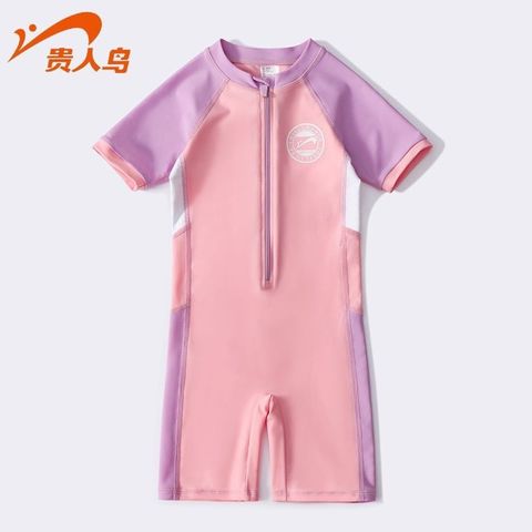 9910 - Bộ bơi liền GRN 3 màu phối logo ngực size 110 - 160