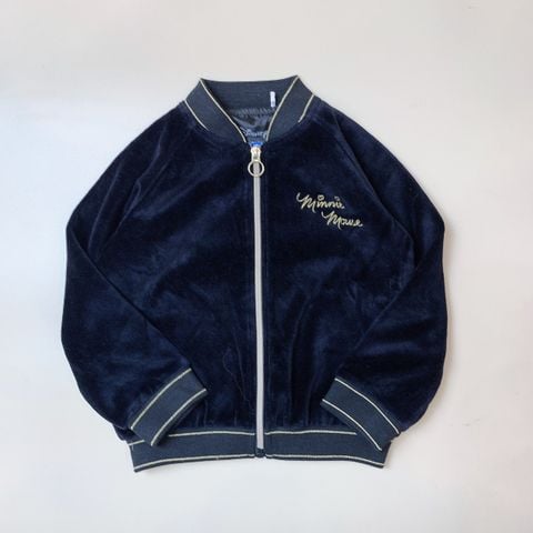 AK82 - Áo bomber nhung Disney màu đen minnie size 98 - 128