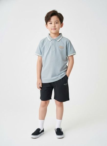 BM2601ST03 - Bộ polo Beemon 5 màu cho bé size 120-160
