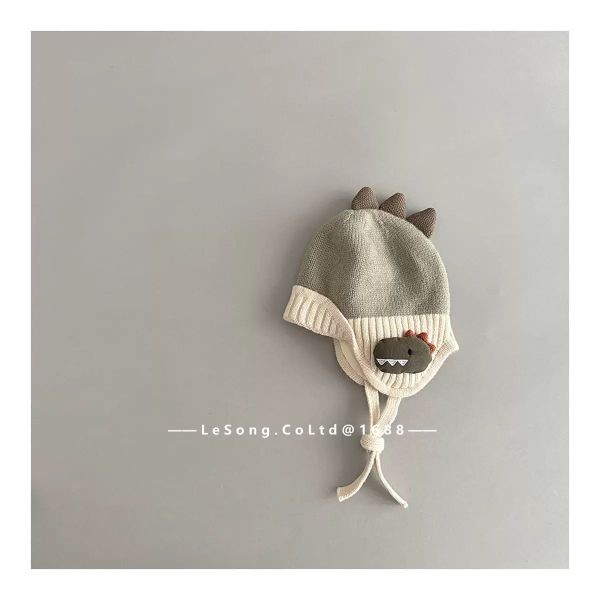 SH2511PK04 - Mũ len trẻ em có che tai, chất liệu len nhân tạo kích thước chu vi đầu 46-50cm, Nhac Lac Nghia O Trading Co., LTd