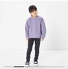 SH2511A02 - Áo phông dài tay dành cho trẻ em gái, dệt kim từ sợi tổng hợp, size XS-XL