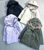 AKBT07 - Áo khoác raincoat lót lông nhiều màu cho bé size 6-14y