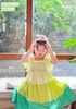 V00046 - Váy Mia Kids tiểu thư smock phối sắc màu BG size 1-10y