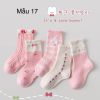 SH2511PK01 - Set 5 đôi tất Minliu Kidsocks dành cho trẻ em, chất liệu cotton+polyester+spandex, NSX Man Luu Textile Company Limited