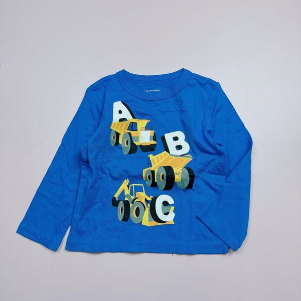 ABT114 - Áo cotton dài tay dòng nhí cho bé trai size 1-5y