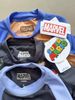 DB00015 - Bộ bơi Marvel Mario, Spiderman, Black Panther bé trai size 2-8y