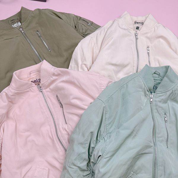 AK76 - Áo khoác bomber Sela tay nhún 5 màu size 98 - 158