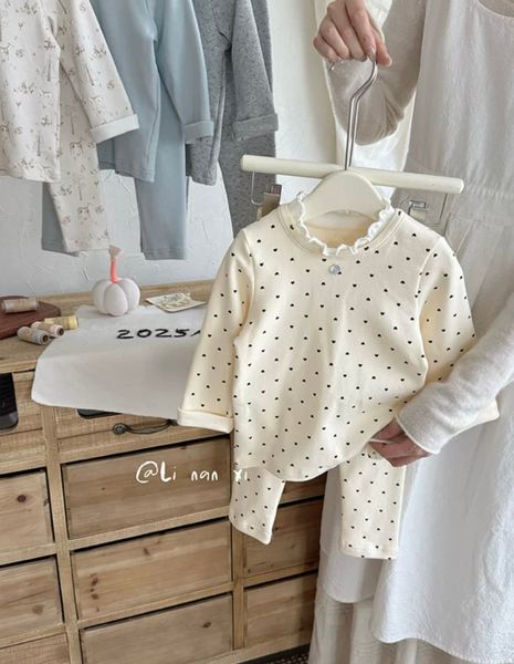 88267 - Bộ nỉ mỏng LNX phối cổ bèo trắng 3 mẫu Bé Gái size 90 - 140