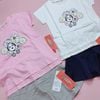 V00075 - Set áo + chân váy Snoopy dư xịn cho BG 2 màu size 110-130