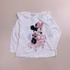 ABG47 - Áo cotton Disney Minnie Mouse Prenatal - màu trắng Minnie hoa hồng