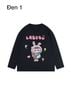 ABG48 - Áo cotton Nexxi Labubu nhiều hình cho bé size 1 - 14y