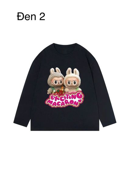 ABG48 - Áo cotton Nexxi Labubu nhiều hình cho bé size 1 - 14y