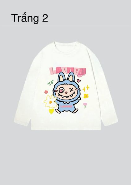ABG48 - Áo cotton Nexxi Labubu nhiều hình cho bé size 1 - 14y