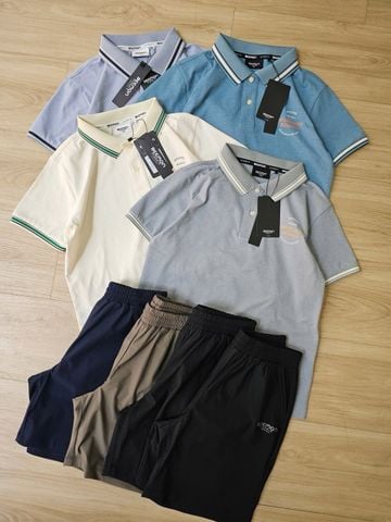 BM2601ST03 - Bộ polo Beemon 5 màu cho bé size 120-160