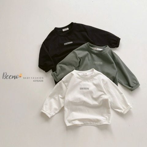 4316ADB - Áo cotton in giữa ngực Beemo