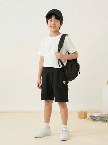 BM2602PT05 - Quần cotton trẻ em Beemon 2 màu cho bé size 120-170