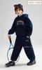 Lu 1701 - Bộ nỉ Luca hoodie nỉ hai da màu navy ASK Junior bé trai size 2-12y