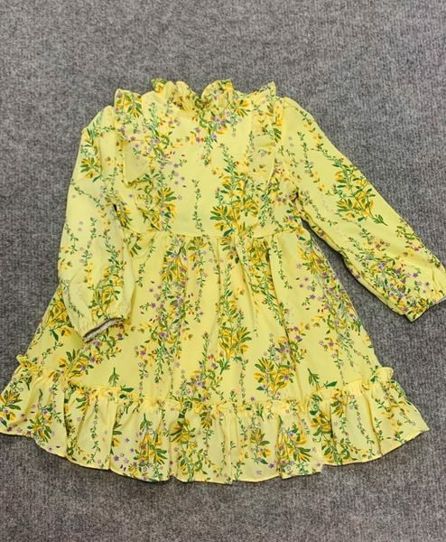 V00080 - Váy Voan bèo ngực 3 màu hoa BG