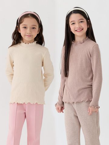 ABG02 - Áo len tăm Bebezoo cổ bèo nhiều màu cho bé size 100-160