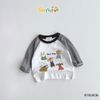 6192ADB - Áo cotton Beemo raglan Nice Dog nhiều màu bé trai size 1-6y
