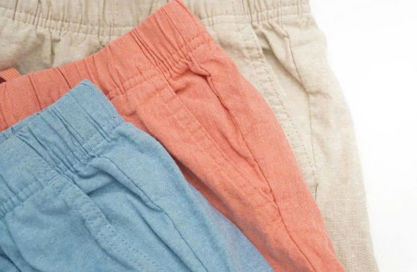 QBT15 - Quần jogger linen ONV nhiều màu cho bé size 6-10y