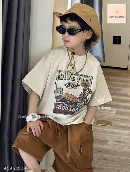 JJBCC.7493 - Bộ Jam & Jenny bé trai size 2-12y