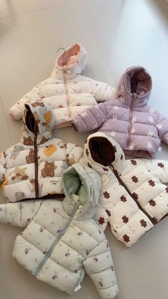 AK31 - Áo khoác phao lót nỉ siêu nhẹ mềm ấm nhiều màu cho bé size 90-130